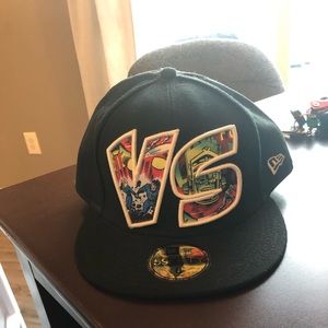 Marvel VS DC fitted New Era Cap